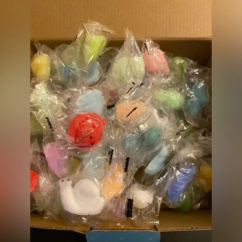 70 piece mochi squishy fidget stress / anxiety sensory